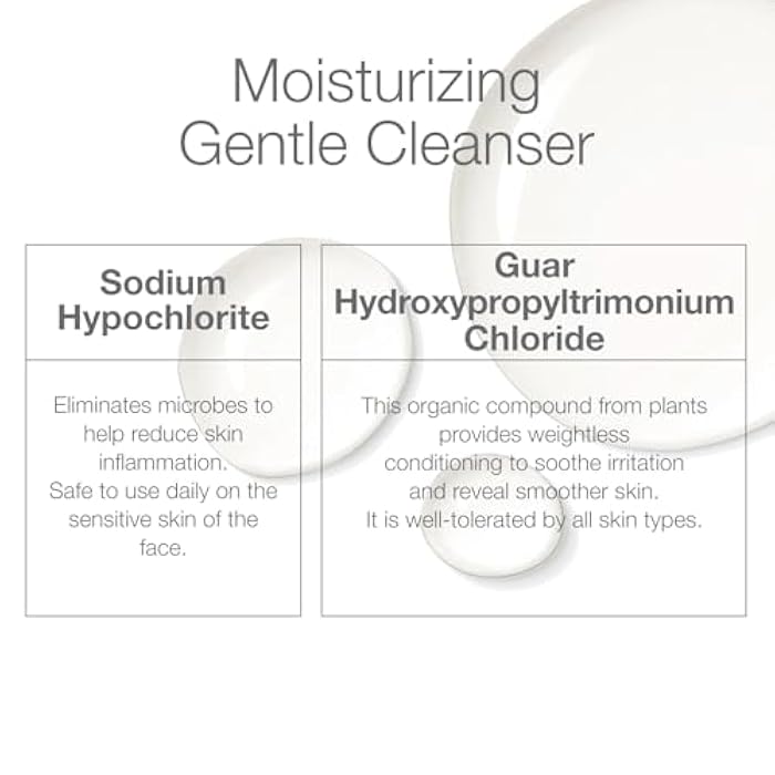CLn® Facial Cleanser - Hydrating Facial Cleanser with Glycerin, For Skin Prone to Dryness, Eczema, Redness, Irritation & Acne Sensitivity, Fragrance-Free & Paraben-Free, 3.4 fl. oz. - Image 4