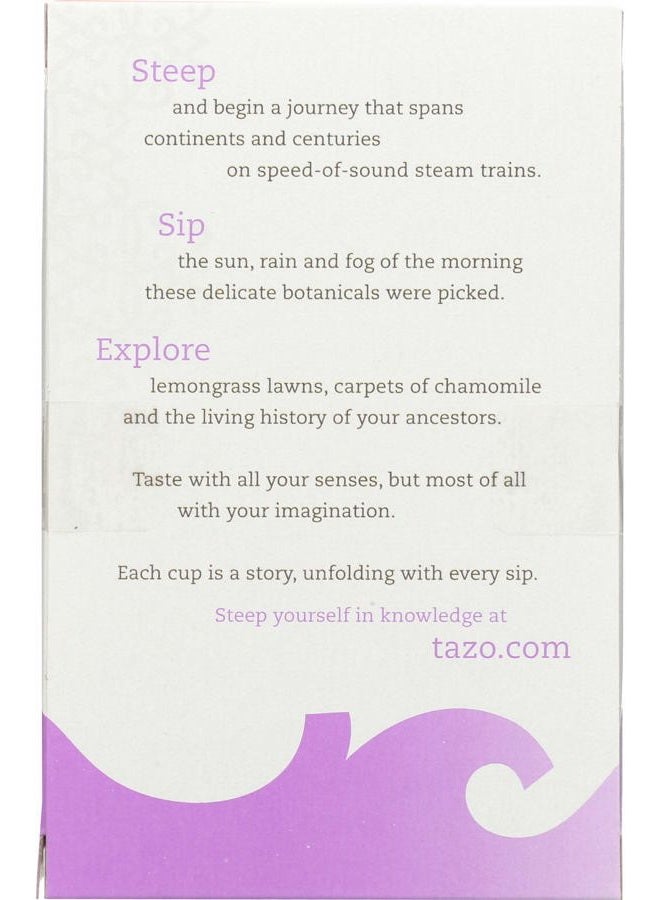 TAZO Tazo Tea Passion 20 Bags Net WT. 1.8 OZ/52G  - Image 2