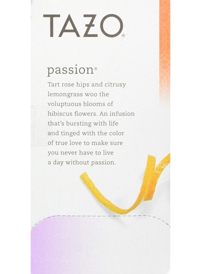 TAZO Tazo Tea Passion 20 Bags Net WT. 1.8 OZ/52G  - Image 3