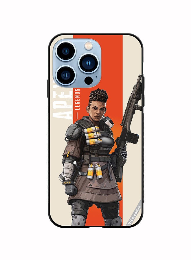 VR CREATIVE Protective Case Cover For Apple iPhone 13 Pro Apex Legends Bangalore Design Multicolour - Image 1