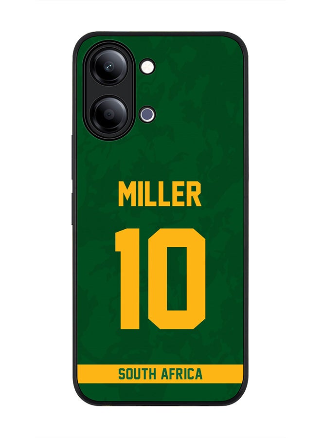 Stylizedd For vivo Y05 4G / Y6t 5G Case,Slim fit Camera Protection, Shockproof Thin Phone cover  - South Africa David Miller, Jersey No 10 - Image 1