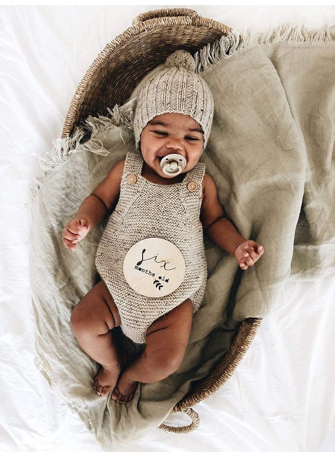 BIBS Pacifier, Colour Soother 1 Pack, Cherry Shaped Nipple, Bpa Free, Natural Rubber Dummy Pacifier, (Black, Size 1 (0 - 6 Months )) - Image 5