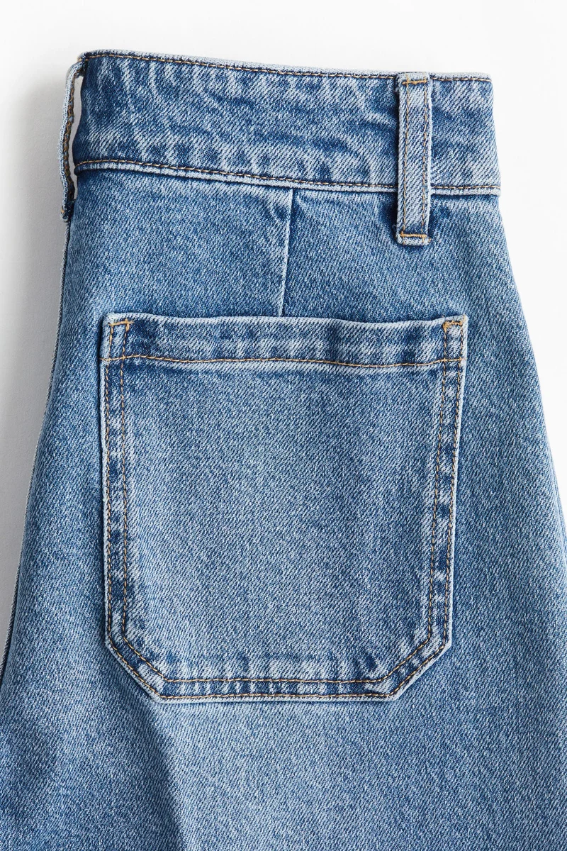 اتش اند ام Wide High Jeans