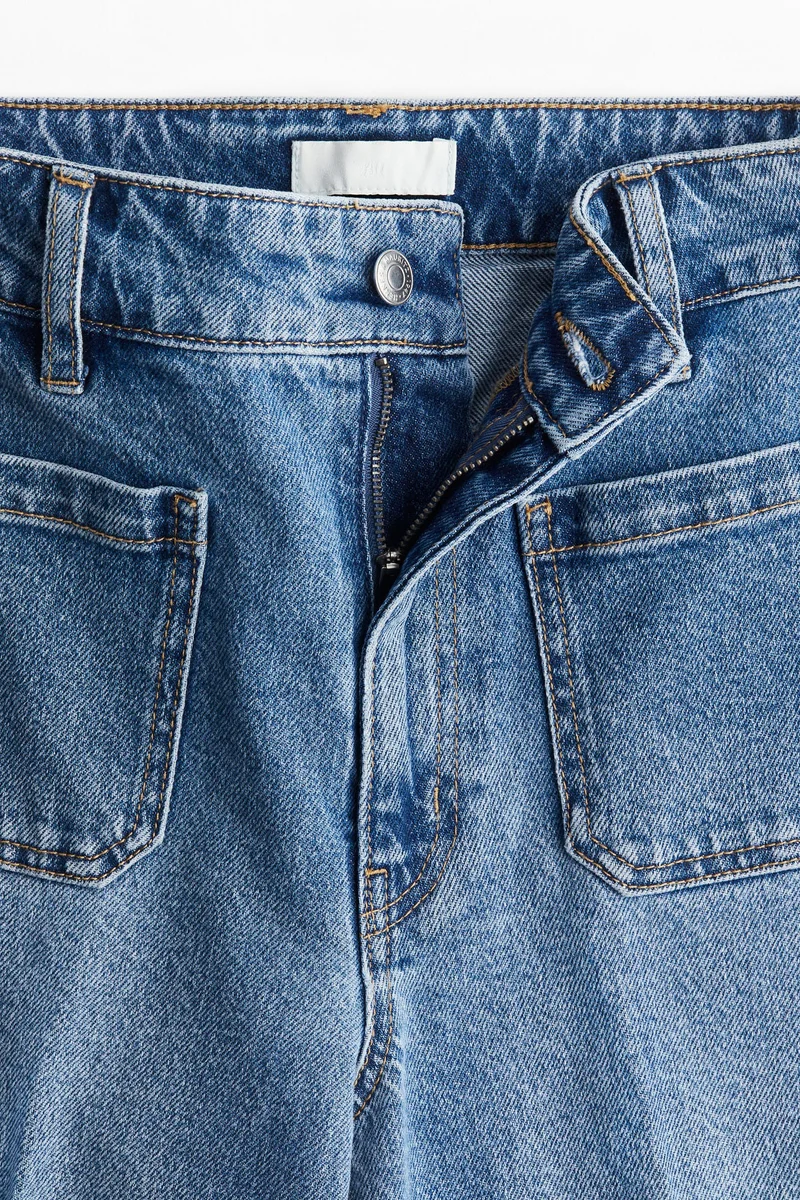 اتش اند ام Wide High Jeans