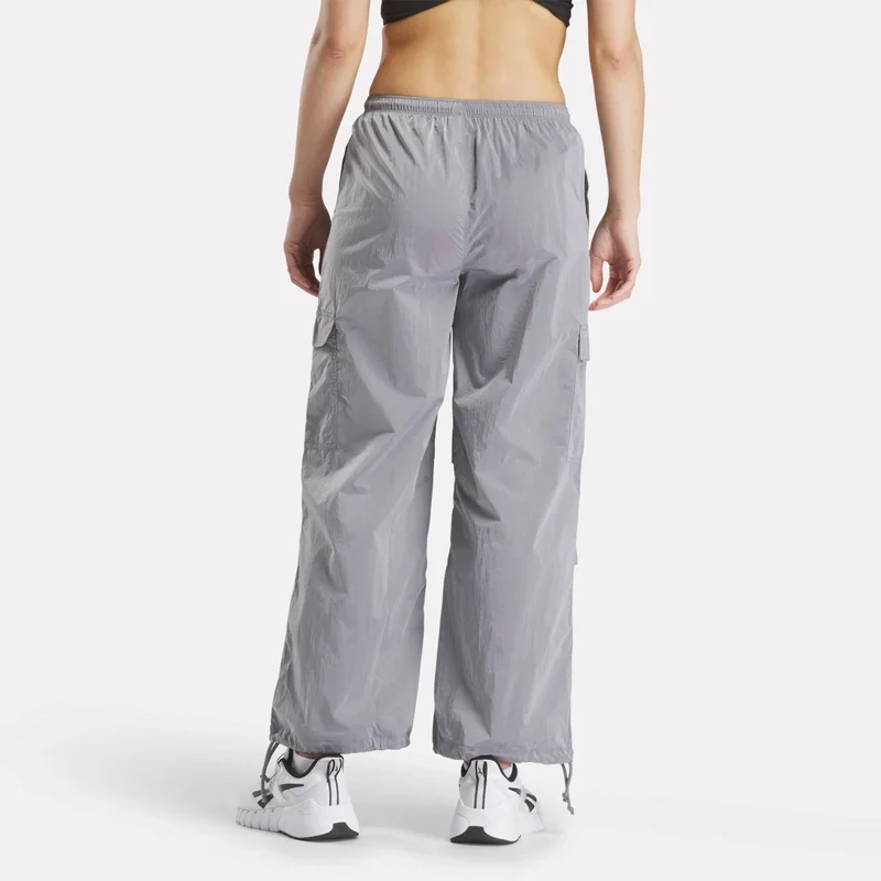 Reebok Metallic Silver Reebok Studio Style Cargo Women's Pant In Metallic Silver for Women | Best Price UAE