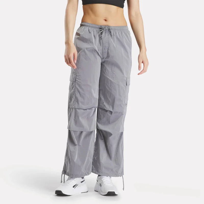 Reebok Metallic Silver Reebok Studio Style Cargo Women's Pant In Metallic Silver for Women | Best Price UAE