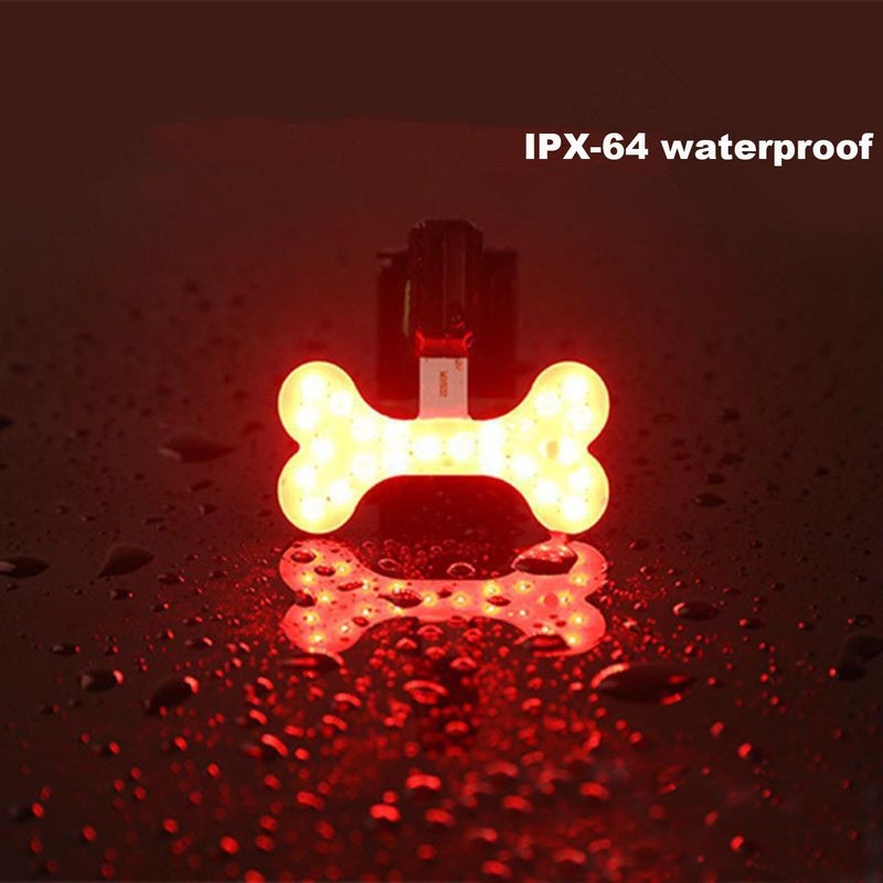 AaiLucky Rechargeable Bike Tail Light, LED Bicycle Rear Light for Night Riding, Bright Girls Heart Shape Bike Taillight, Cycling Warning Light for Adults Kids Women, 5 Lighting Mode & Waterproof - Image 5