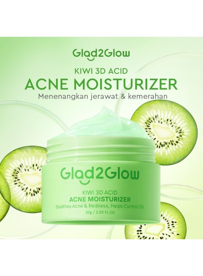 Glad2Glow Kiwi 3D Acid Acne Moisturizer - Image 5