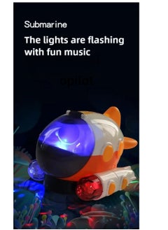 FLYHSO Baby crawling music toy, baby dancing early education puzzle toy, interactive music glowing crawling toy, automatic obstacle avoidance, suitable for babies, toddlers, and children  - Image 3