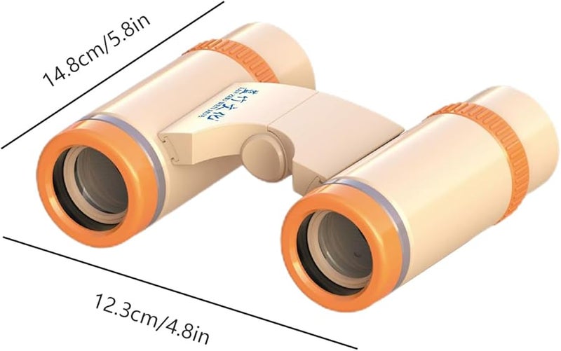 Yellow Compact Mini Binoculars High Power HD for Bird Watching Concerts Hunting Hiking - Image 5