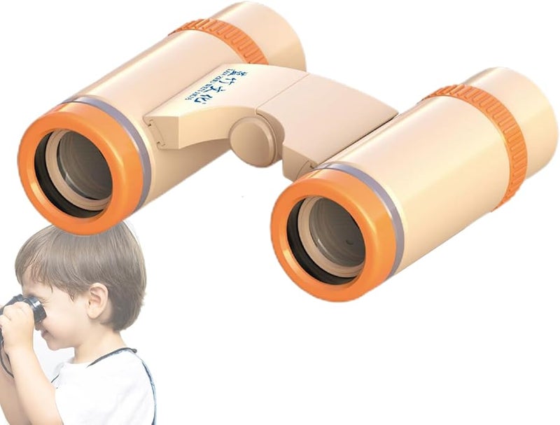 Yellow Compact Mini Binoculars High Power HD for Bird Watching Concerts Hunting Hiking - Image 3