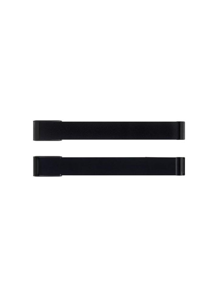 Arabest Wristband strap for WHOOP Band 4.0, Stretchy Nylon Bands Enhanced Performance Comfort and Durability Easy to Use and Adjustable Compatible with the Whoop Replacement Wrist Bands (Black)  - Image 2