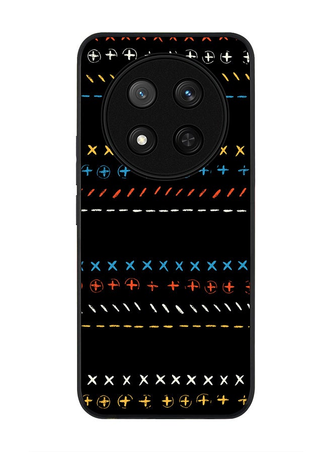 Stylizedd For Honor X9c / Honor Magic7 Lite 5G Case,Slim fit Camera Protection, Shockproof Thin Phone cover  - Basic Math - Image 1