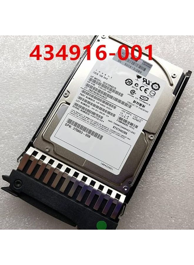 High Performance 72GB 2 5 Inch 10000RPM Internal Hard Drive 16MB Cache Compatible with 434916 001 - Image 3