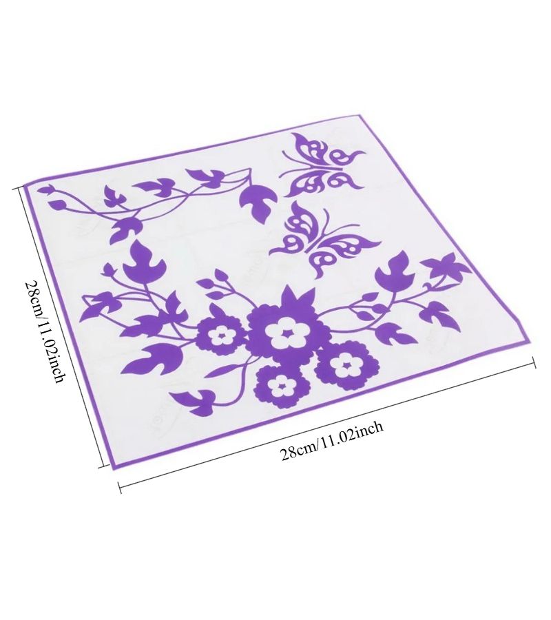 Butterfly And Flower Wall Decals 1 Pcs Random Color For Bathroom Home Decor - Image 4