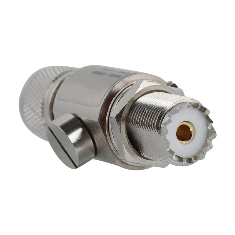 UHF-M Lightning Arrestor Coaxial Surge Protector - 1/4 Wavelength Short Circuit Protection UHF-F Antenna Lightning Arrester for All Band Communication - Image 3