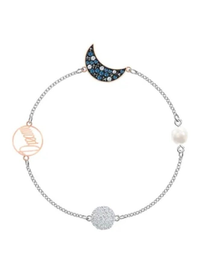 Generic - Generic Swarovski Swa Remix Strand Moon Bracelet - Image 1