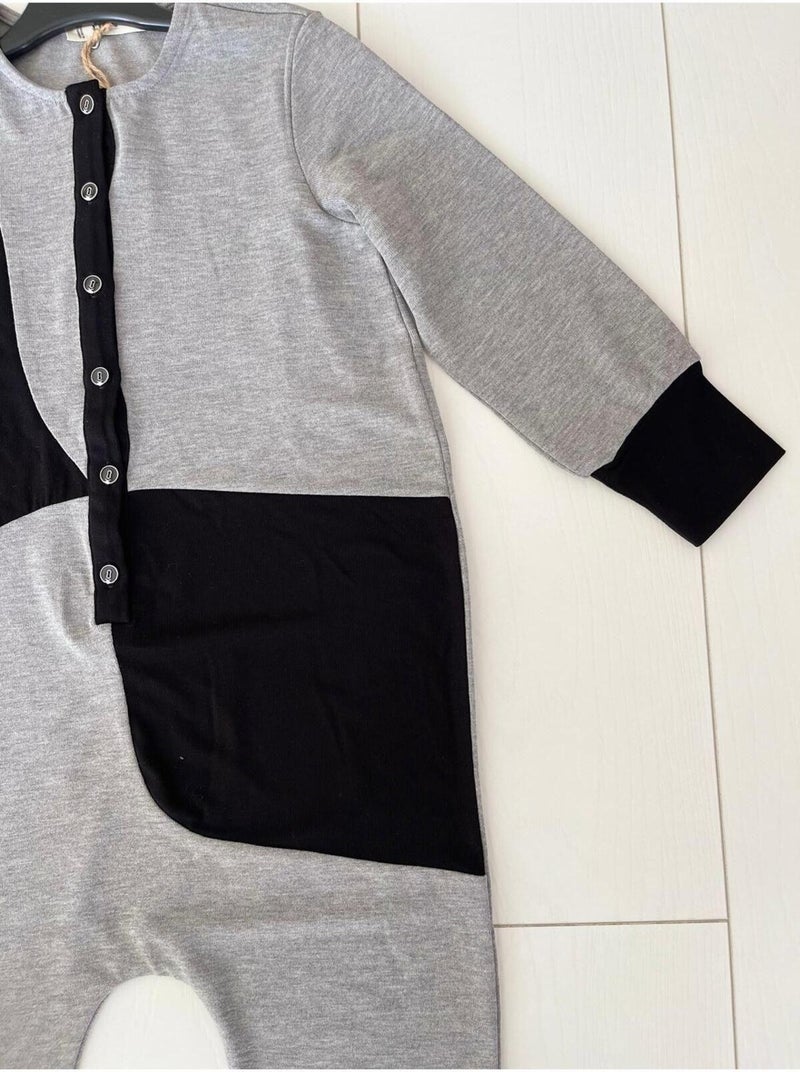Oliven The Kid Crew Neck Knitted Jumpsuit  - Image 3