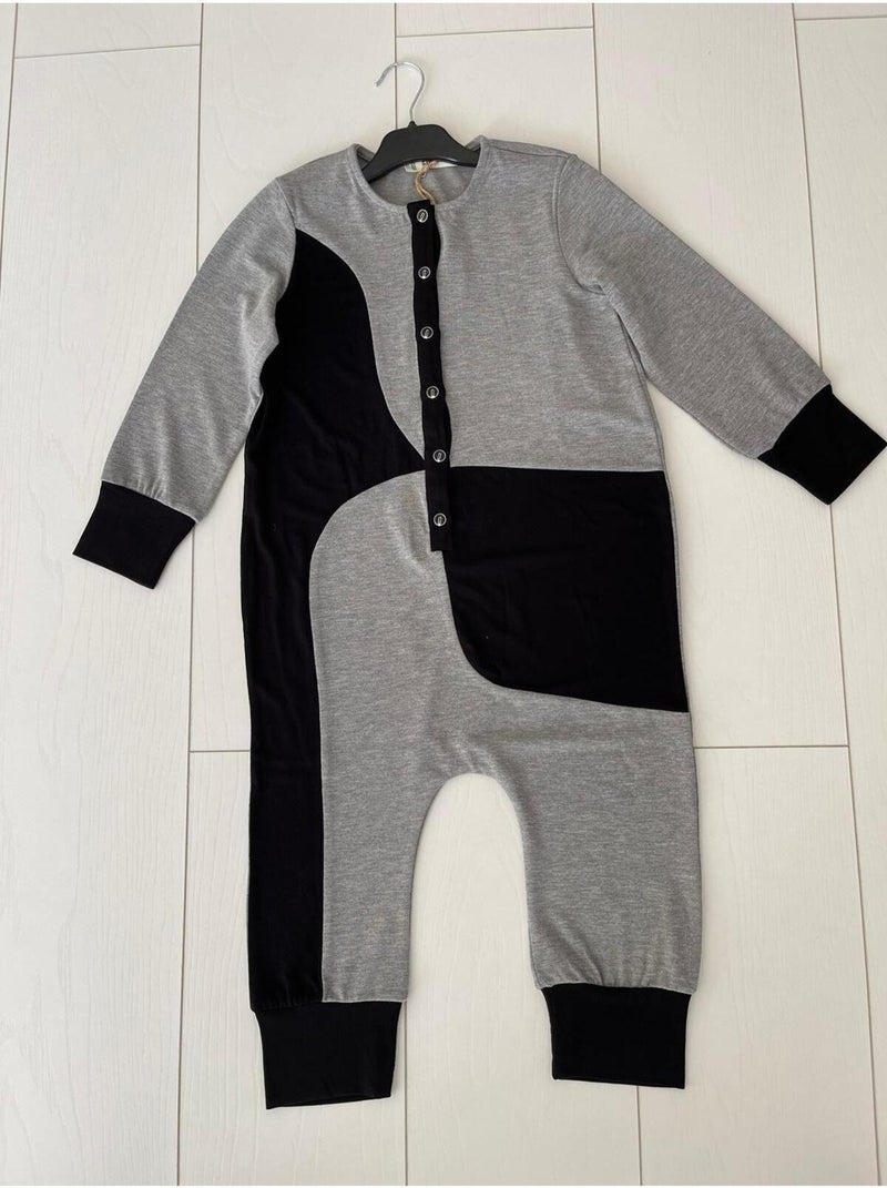 Oliven The Kid Crew Neck Knitted Jumpsuit  - Image 1