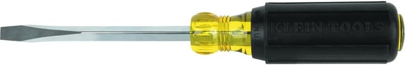 Klein Tools 600-4 1/4-Inch Keystone Cushion-Grip Screwdriver - Image 1
