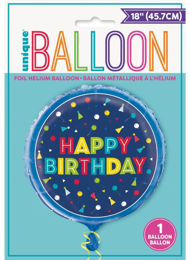 Unique Happy Birthday Foil Balloon - Image 3