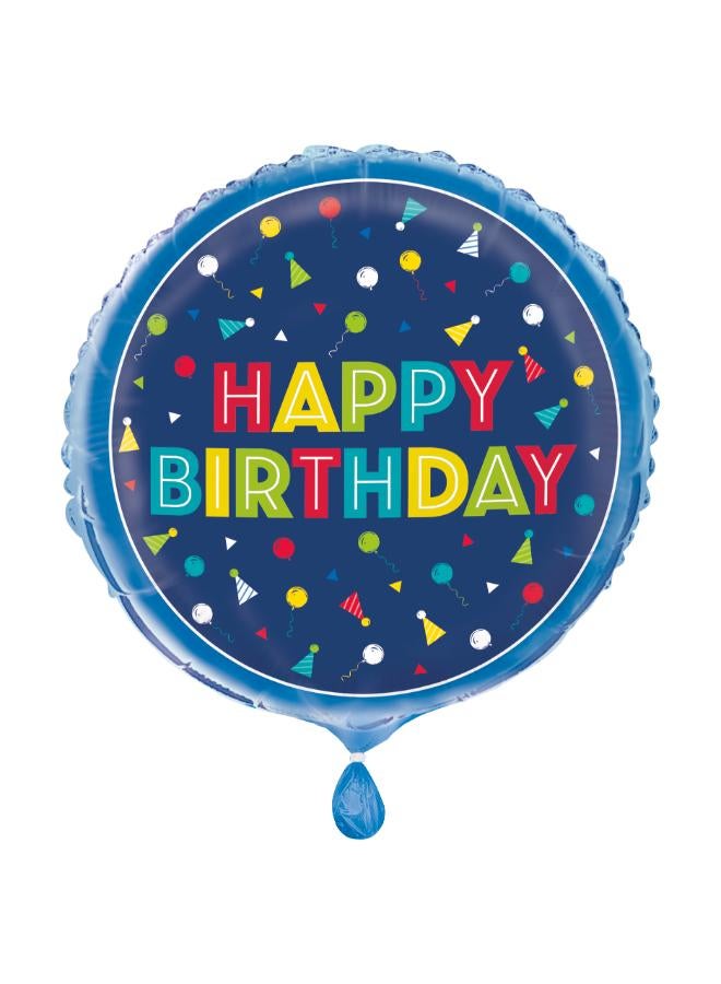 Unique Happy Birthday Foil Balloon - Image 2