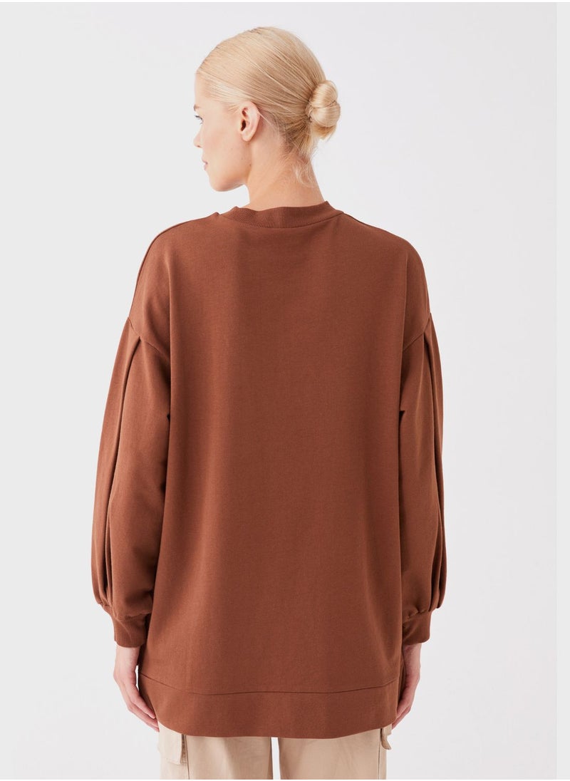 LC WAIKIKI - Embroidered Round Neck Tunic - Image 1