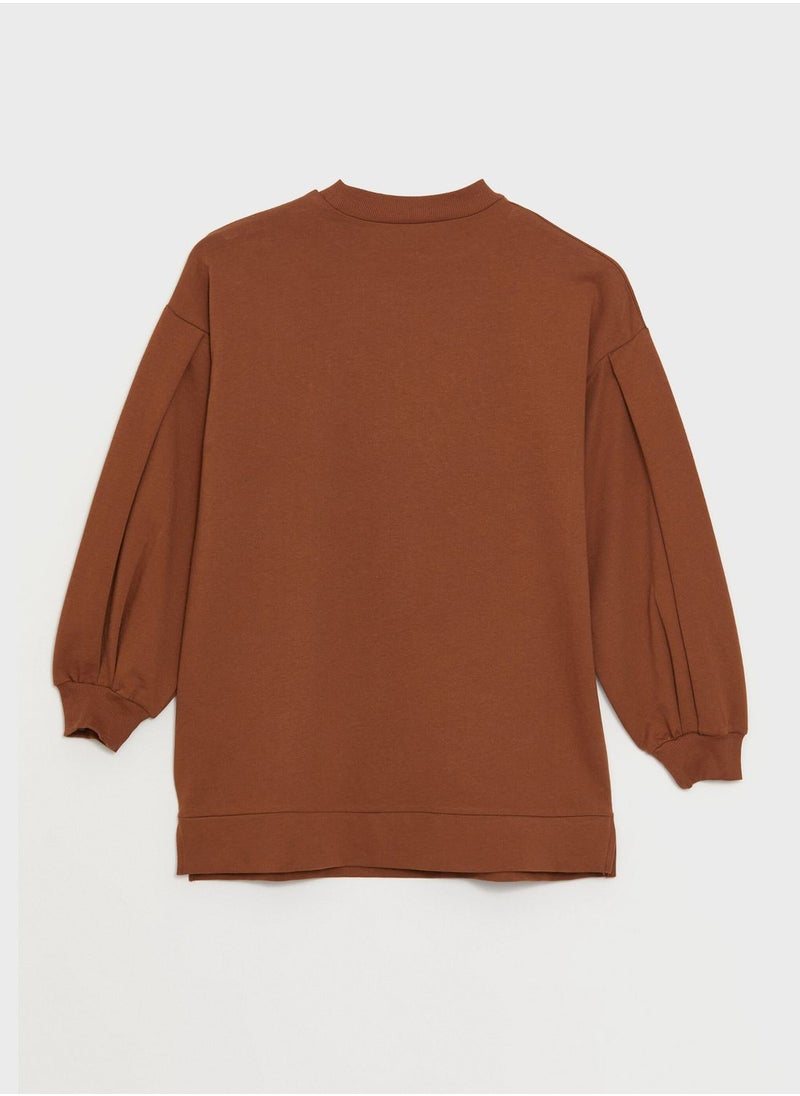 LC WAIKIKI - Embroidered Round Neck Tunic - Image 1