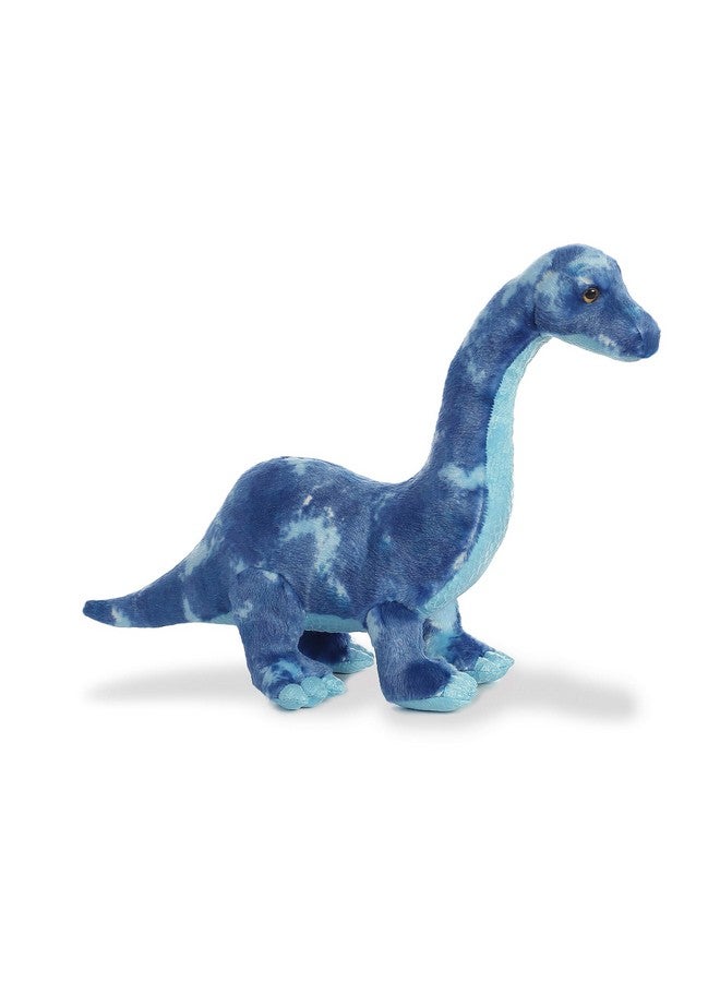 Aurora® Ferocious Dinos & Dragons Brachiosaurus Stuffed Animal - Prehistoric Fun - Cuddly Companions - Blue 18.5 Inches - Image 3