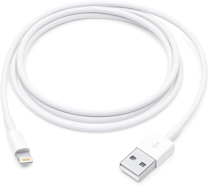 Fitto iPhone Fast Charging Cable, Apple MFi Certified, Lightning to USB, High-Speed Data Sync, Compatible with iPhone iPad, White - Image 1