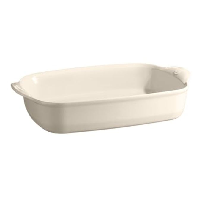 Emile Henry THE RIGHT DISH LARGE RECT. BAKING DISH 16.5 x 10.6|CLAY