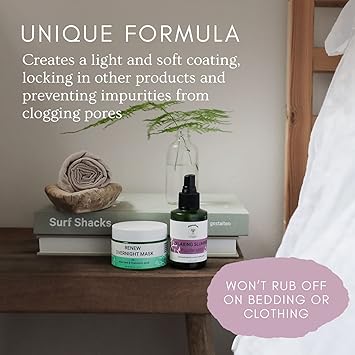 Doppeltree Renew Overnight Sleeping Facial Mask by Doppeltree with Aloe Vera Gel Hyaluronic Acid Anti Aging Hydrating Face Mask for Sunburn Relief Skin Care Repair Formulated in San Francisco - Image 5