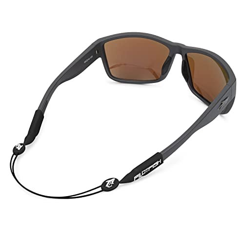 Pilotfish No Tail Adjustable Eyewear Retainer Cable Strap: Sunglasses, Eyeglasses, Glasses (16 Inch, The Original) - Image 1