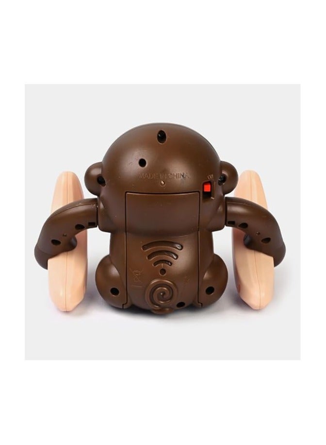 Lighting, Music, Cute Monkey with Voice Banana Monkey Toys for Kids  - Image 4