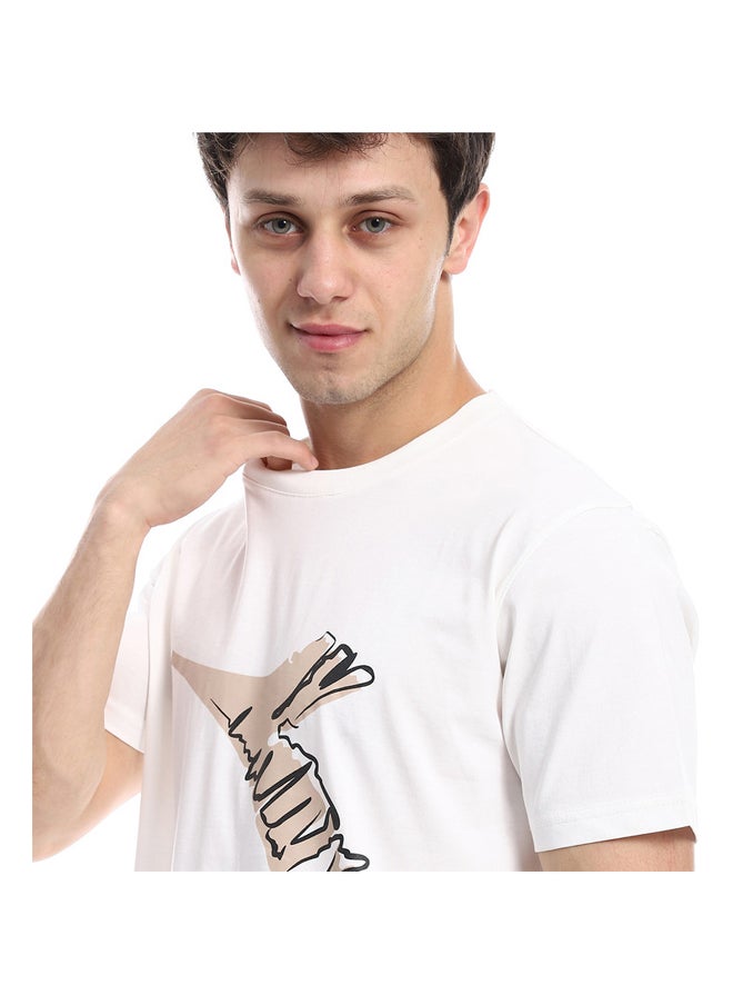 DIADORA - Cotton Printed T-Shirt - Image 1