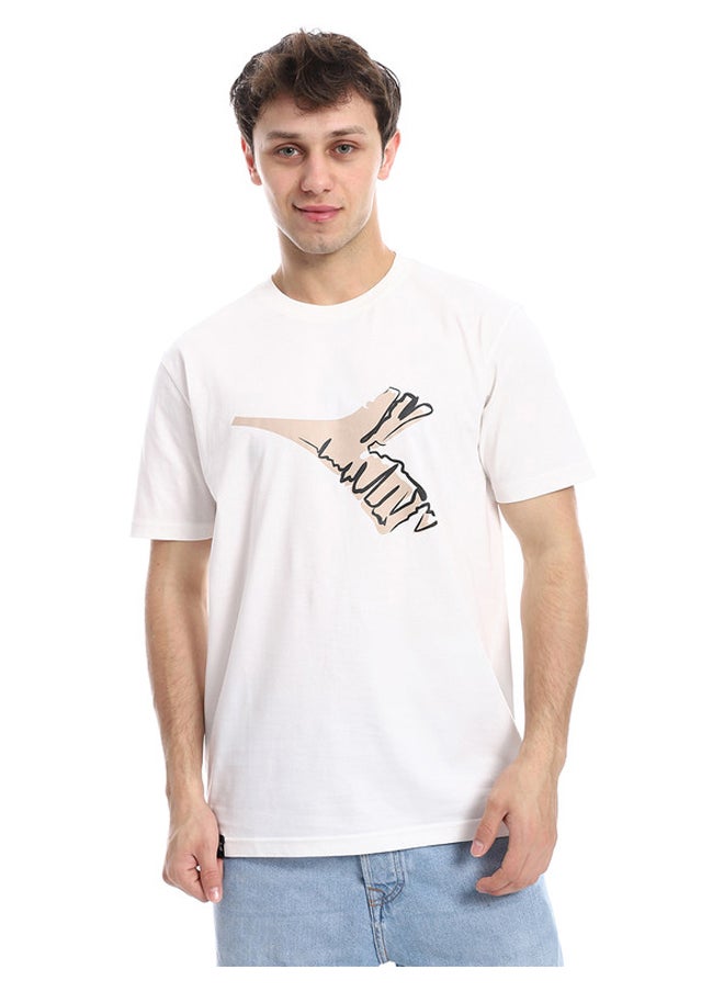 DIADORA - Cotton Printed T-Shirt - Image 1