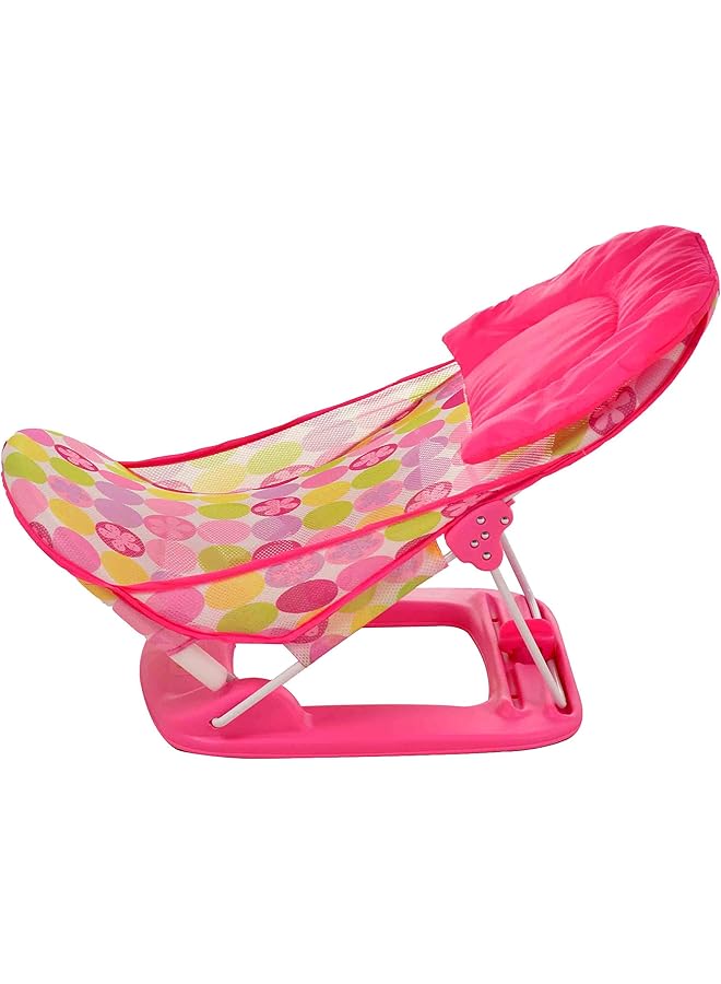 erorex Folding Shower Chair With Pillow Pink Folding Shower Chair With Pillow Pink - Image 2