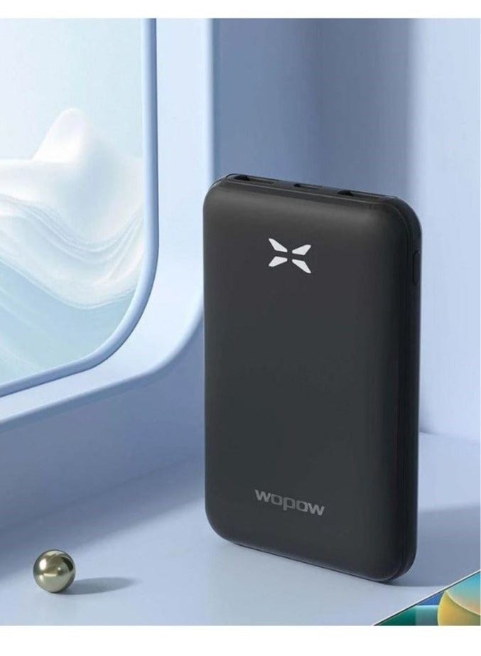 Wopow Experience Lightning-Fast Charging Anywhere with the Wopow PQ46—10000mAh Capacity, PD20W & 22.5W Output, and Dual Fast-Charge Technology - Image 3