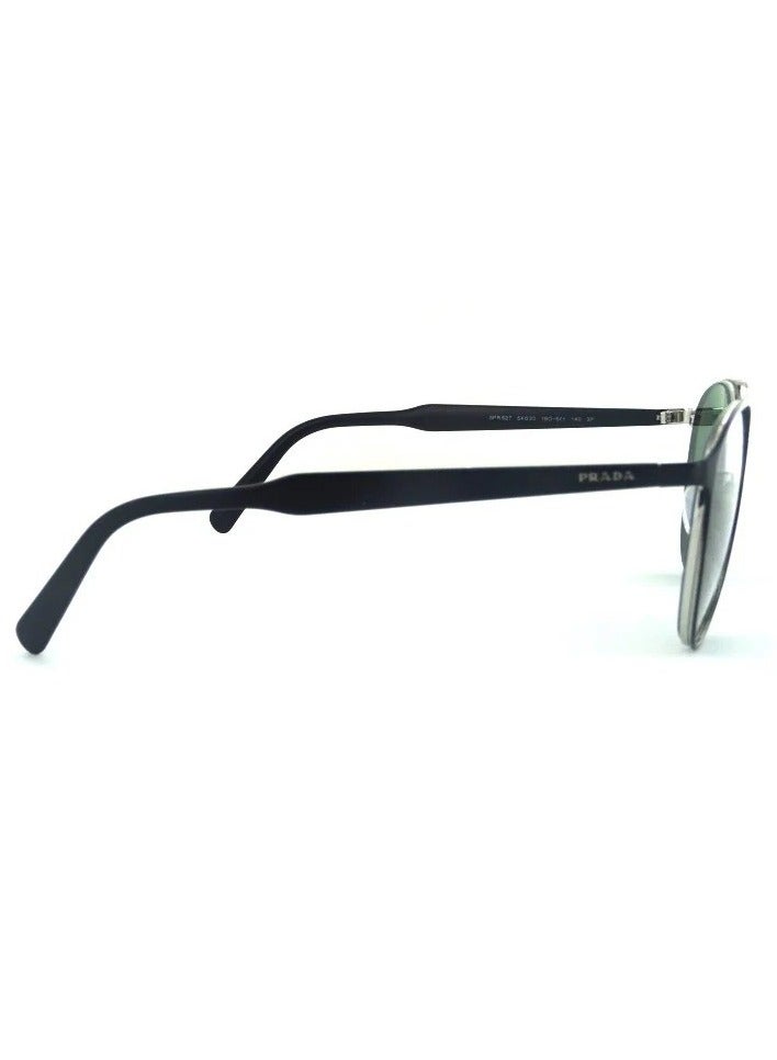 PRADA Full Rim Round Unisex Sunglass - SPR62T 1BO-5X1 - Lens Size: 54 mm - Black - Image 3