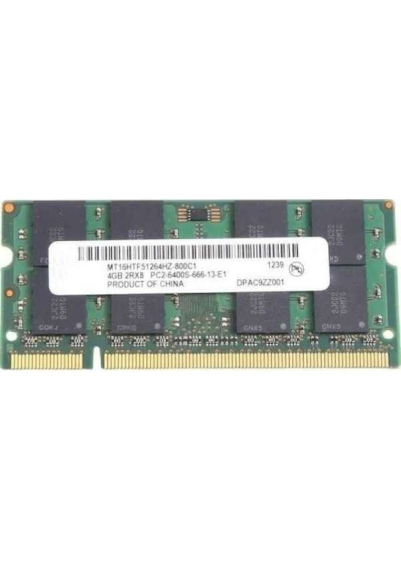 منطبق على شريحة ذاكرة محمول مايكرون/كروشال بسعة 4 جيجا بايت DDR2-800 ميجاهرتز PC2-6400S - Image 1