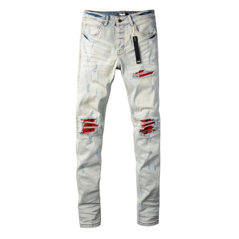 Unisex Classic Denim Jeans Loose Fit Daily Outdoor Wear - Image 2