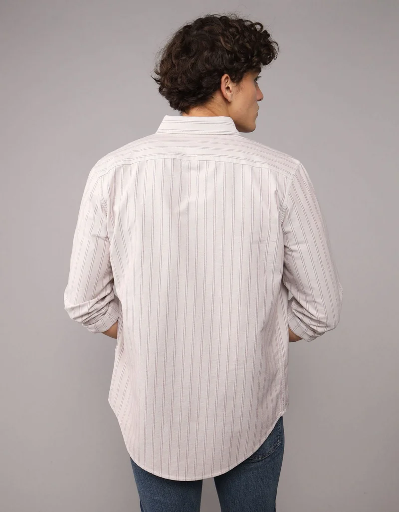 American Eagle AE Slim Fit Everyday Oxford Button-Up Shirt
