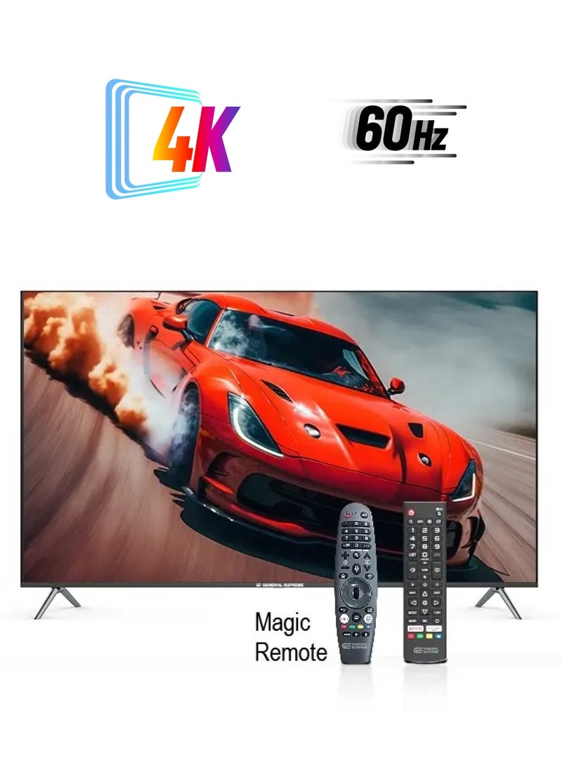 GENERAL SUPREME General Supreme 75 inch, Ultra HD (4K-UHD), Smart TV, WebOS, Magic Remote  - Image 1