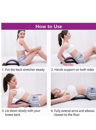 Generic Back Stretcher Heights Adjustable Back Stretcher For