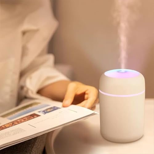 larrito Wooden Cool Mist Humidifiers Essential Oil Diffuser Aroma Air Humidifier with Colorful Change for Car, Office, Babies, humidifiers for Home, air humidifier for Room (Multicolour) - Image 5