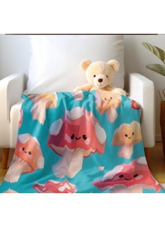 General Baby and children's cartoon flannel thin blanket (warm and comfortable, suitable for sleep, game use) 70cm*100cm - 889  - Image 5