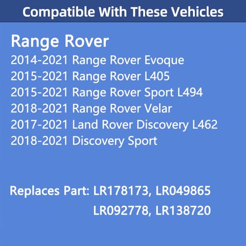 ROVIKE Gas Cap Fuel Cap For 20142021 Range Rover Evoque L405 Range Rover Sport L494 20182021 Velar 20172021 Discovery L462 Discovery Sport2015 2016 2019 2020LR049865 LR092778 LR138720 LR178173 - Image 3