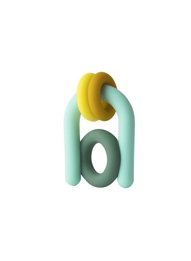 بون عضاضة بون هوب المصنوعة من السيليكون للأطفال - ألعاب تسنين للأطفال الرضع - عضاضة مهدئة للأطفال - من عمر 0 إلى 12 شهرًا - Image 1