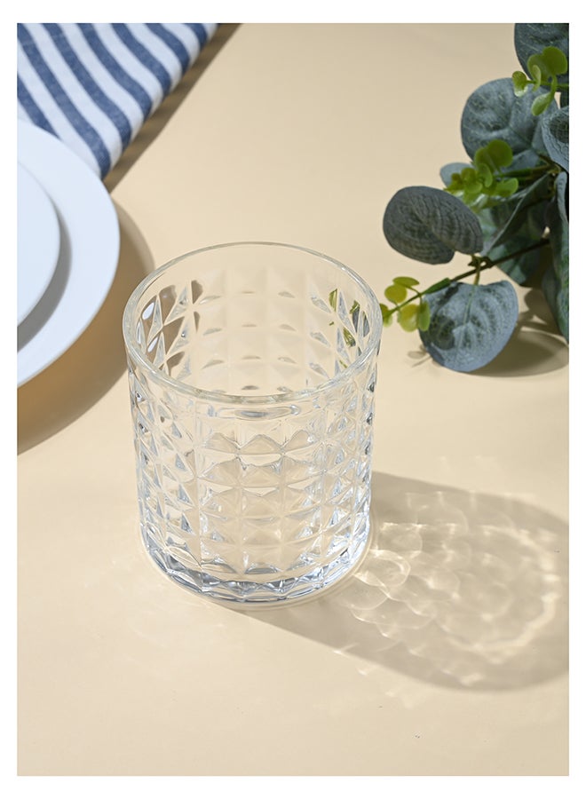 Ollieroo كؤوس ويسكي قديمة مزخرفة - كوب زجاجي متين سعة 200 مل للكوكتيلات، الماء، العصير، البيرة، الويسكي، الكونياك، مجموعة زجاجيات، أدوات المائدة، آمنة للغسالة - Image 3