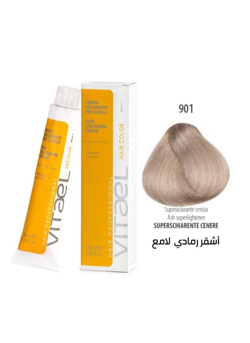 فيتال صبغة شعر اشقر رمادي لامع 100 مل  - Image 1